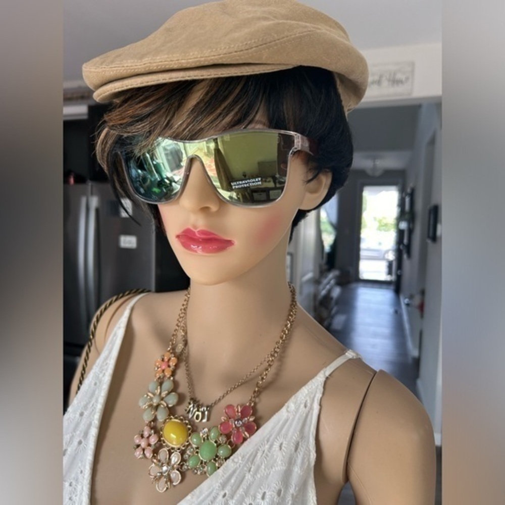 ๐NWT translucent rainbow ๐ mirror sunglasses ๐ sunshades - Picture 6 of 14